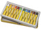 Krijt - raamkrijt - Eberhard Faber - driekantig - set van 12 assorti