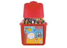 Waspotlood - Stabilo Woody - 3 in 1 - klaspot - voordeelpakket - set van 38 assorti