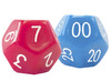 Spelaccessoires - dobbelstenen - Akros Time Dice Set - tijd leren lezen - set van 30 assorti