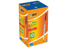 Balpen - BIC ECOlutions Round Stic - blauw - set van 60