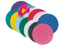 Zijdepapier - vouwbladen - rond - 10 cm diameter - set van 500