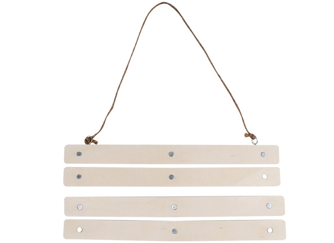 Hangers - magnetisch - hout - A4 - per stuk