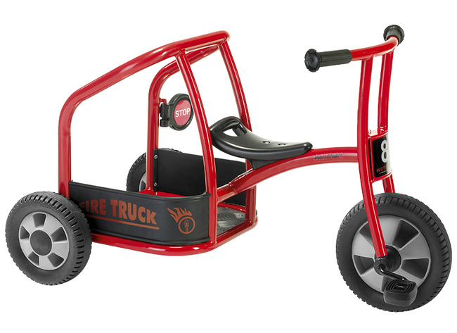 Fietsen - driewielers - Winther Circleline Fire Truck - brandweer - per stuk