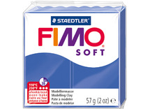 Boetseerklei - Staedtler Fimo Soft - boetseren - 57 g - briljantblauw - per stuk