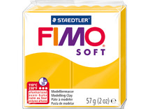 Boetseerklei - Staedtler Fimo Soft - boetseren - 57 g - zonnegeel - per stuk