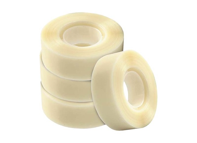 Kleefband - 1,9 cm x 3,3 m - mat - set van 4
