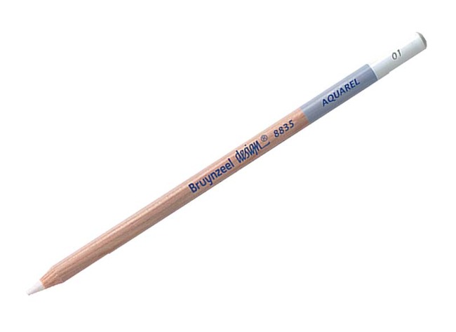 Potloden - aquarelpotloden - Bruynzeel Design - wit - doos - set van 12