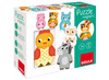 Puzzel - Goula - magnetisch - boerderijdieren - set van 6 assorti