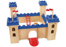 Speelgoed kasteel - hout - burcht - per stuk