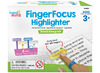 Leeshulpjes - Hand2mind FingerFocus Highlighters Small Group Set - hulpmiddel - set van 6 assorti