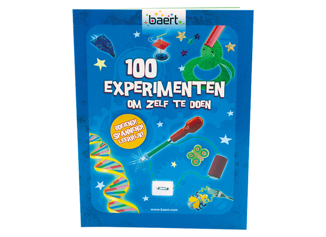 BOEK - 100 EXPERIMENTEN OM ZELF TE DOEN - NL !