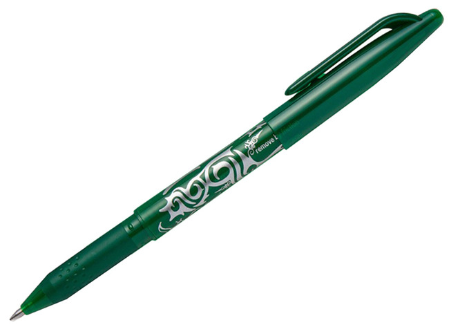 Pen - rollerpen - Frixion Pilot - groen - per stuk