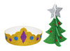 Vellen - foam - A4 - glitter - set van 10 assorti