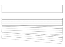 SCHRIJFSTRIPS - SET VAN 100