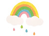 Vellen - foam - A4 - glitter - pastel - set van 10 assorti