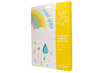 Vellen - foam - A4 - glitter - pastel - set van 10 assorti