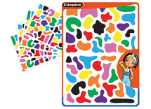 stickers - gommettes - splash - set van 900