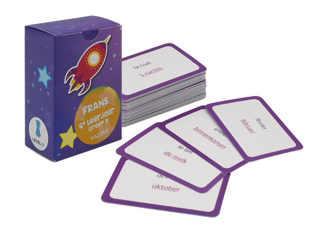 Spel - taalspel - Level 21 (TA)ALIENS - uitbreidingsset - woordenschat Frans 6de leerjaar - bordspel - per spel