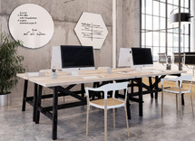 WHITEBOARD - FRAMELESS - ROND - Ø 120 CM