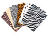 vilt - glitter - dierenprint - 20x30 cm - set van 10 vel