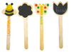 Stokken - hout - lente - set van 12 assorti