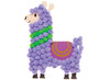 Knutselpakket - lama pompon decoratie - voor 5 lama's - per set