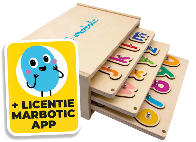 Interactief leren - Marbotic - deluxe set - inclusief 1 jaar licentie - hardware en software - per set