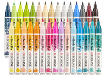 Waterverf - Ecoline - Brush Pen - aanvullende kleuren - assortiment van 30