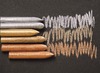 Waskrijt - Scola - metaalkleur - metallic - set van 12 assorti