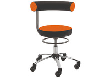 Leidsterstoel - Sanus - Vaste Arm - 42-51 Cm - oranje - per stuk