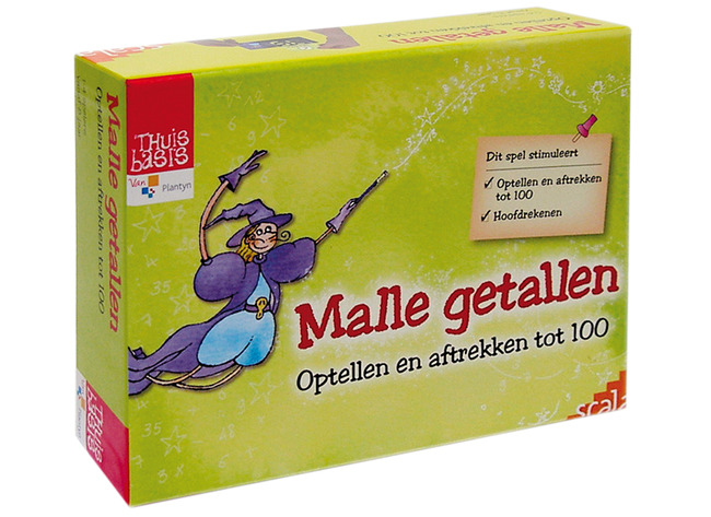 Spel - Malle getallen - rekenen - kaartspel - optellen en aftrekken tot 100 - per spel
