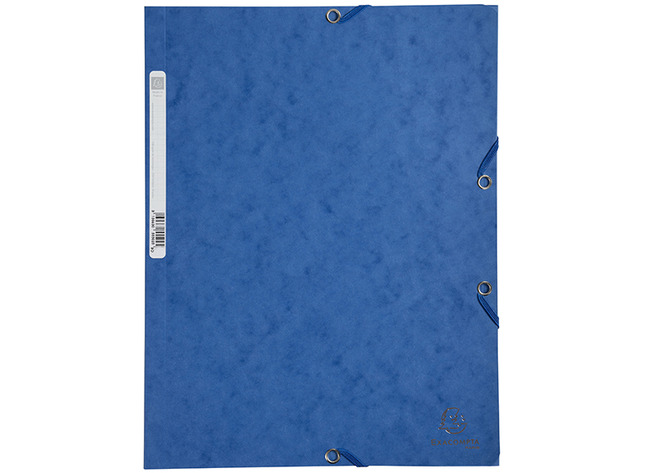 Mappen - elastomap - Exacompta - met kleppen - A4 - karton - per stuk