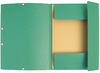 Mappen - elastomap - Exacompta - met kleppen - A4 - karton - per stuk