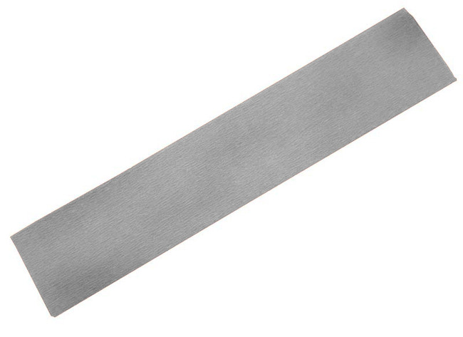 Knutselpapier - crêpepapier - 32 g - 50 x 250 cm - zilver - per stuk