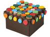 Vormen - hout - boomstam - rond - 10-15 cm - 230 g - per set