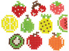 Knutselpakket - Easykit - Aqua parels - fruit - per set