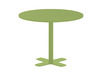 TAFEL - CENTRALE VOET - KRUISVOET - DIAM 90 M - 76 CM