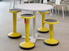 TAFEL - CENTRALE VOET - KRUISVOET - DIAM 90 M - 76 CM