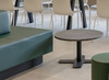 TAFEL - CENTRALE VOET - KRUISVOET - DIAM 90 M - 76 CM