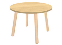 Tafel - bijzettafel - Ultra - 46 cm x 46 cm x 65 cm - canadian oak - per stuk