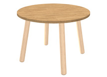 Tafel - bijzettafel - Ultra - 46 cm x 46 cm x 65 cm - honey oak - per stuk