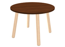 Tafel - bijzettafel - Ultra - 46 cm x 46 cm x 65 cm - lowland walnut - per stuk
