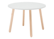 Tafel - bijzettafel - Ultra - 46 cm x 46 cm x 65 cm - white pastel - per stuk