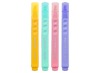 Markeerstiften - fluostiften - Bruynzeel - pastel - dik - driekantig - set van 4 assorti