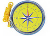 Kompassen - Shaw Magnets Giant Compass - 10 cm - per stuk