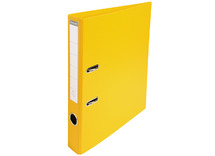 Mappen - ordner - Exacompta Prem'Touch - A4 - 5 cm - geel - per stuk