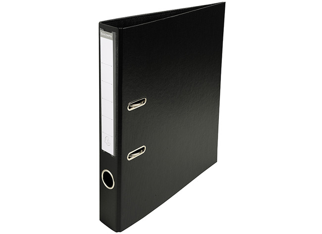 Mappen - ordner - Exacompta Prem'Touch - A4 - 5 cm - zwart - per stuk