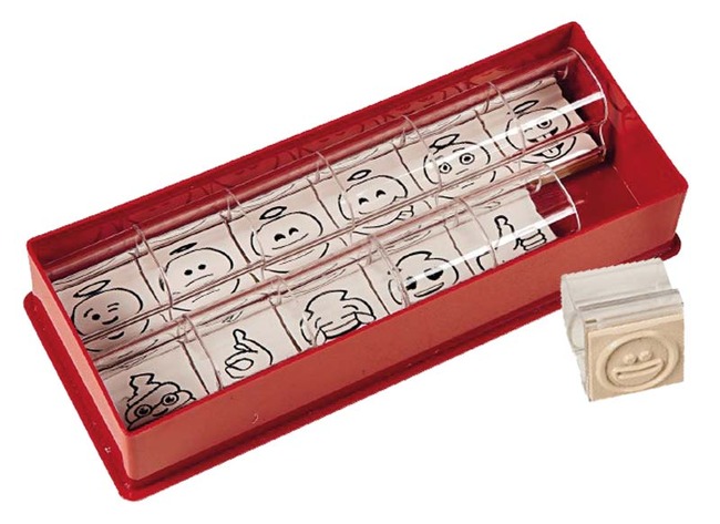 Stempels - beloningsstempels - bravo - set van 12 assorti