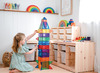 Bouwset - Connetix Rainbow Creative Pack - magnetisch - set van 100 assorti