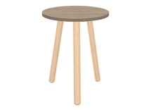 Tafel - bijzettafel - Ultra - 57 cm x 57 cm x 45 cm - gray oak - per stuk